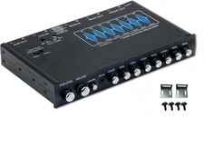 Clarion EQS755 Car Audio Graphic Equalizer with 6Channel Output Input Subwoofer