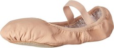 Bloch Dance Kids Belle Full Sole Leather Ballet Slipper / Shoe Pink