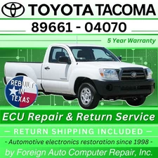 89661-04070 Tacoma Toyota ECU Repair Service - Quality Service, 5 Year Warranty