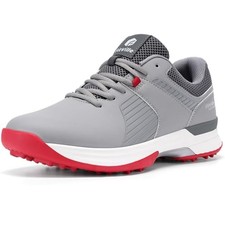 FitVille Extra Wide Men's Golf Shoes Waterproof, Professional Outdoor Spiked ...