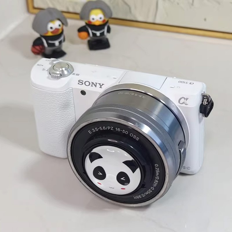 Sony Alpha a5100 MP APS-C CMOS Mirrorless Camera White w/ E