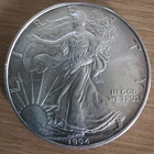 1994 Unc American Silver Eagle 1 Troy Oz .999 Fine Silver