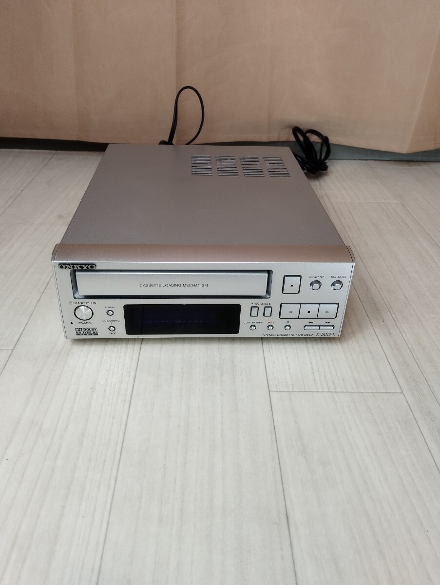 ONKYO K-505FX Stereo Cassette Tape Deck F/S from JAPAN | eBay ONKYO K-505FX Stereo Cassette Tape Deck F/S from JAPAN | eBay