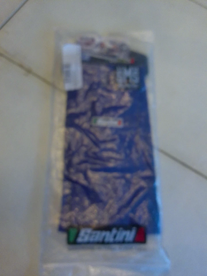 Aquecedores de pernas NOS Santini feitos na Itália tamanho P/M - Imagem 2 de 4