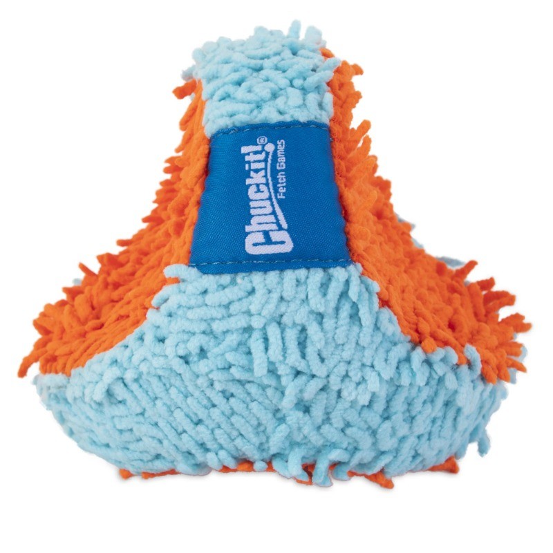 Chuckit! Indoor Tumbler Chenille Fabric Fetch Games Dog Toy,