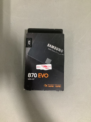 Samsung 870 EVO 4TB- 2.5'' SATA III Internal V-NAND Solid State Drive SSD