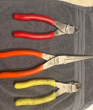 Snap On Pliers Side Cutters Needle Nose Used