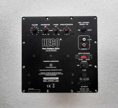 Heco New Phalanx 202A Subwoofer Aktivmodul