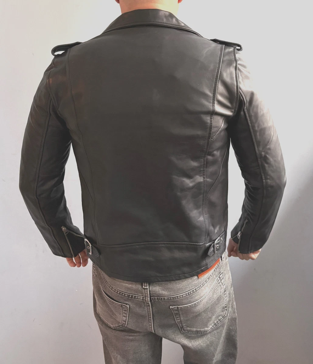 Schott Iconic Chaqueta Motociclista Cuero Negro
