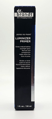Dr. Brandt Skincare   Pores No More   LUMINIZER PRIMER 1 fl oz / 30 mL