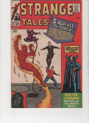 #ad Strange Tales #122 Lee Kirby Ditko FN 5.5 1st Print 1964 Scans amp; Photos $94.97