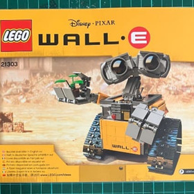 LEGO Ideas Disney Pixar WALL-E 21303 Yellow Gray Robot Building Set puzzle toy