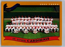 2002 Topps #667 St. Louis Cardinals Base Team Photo