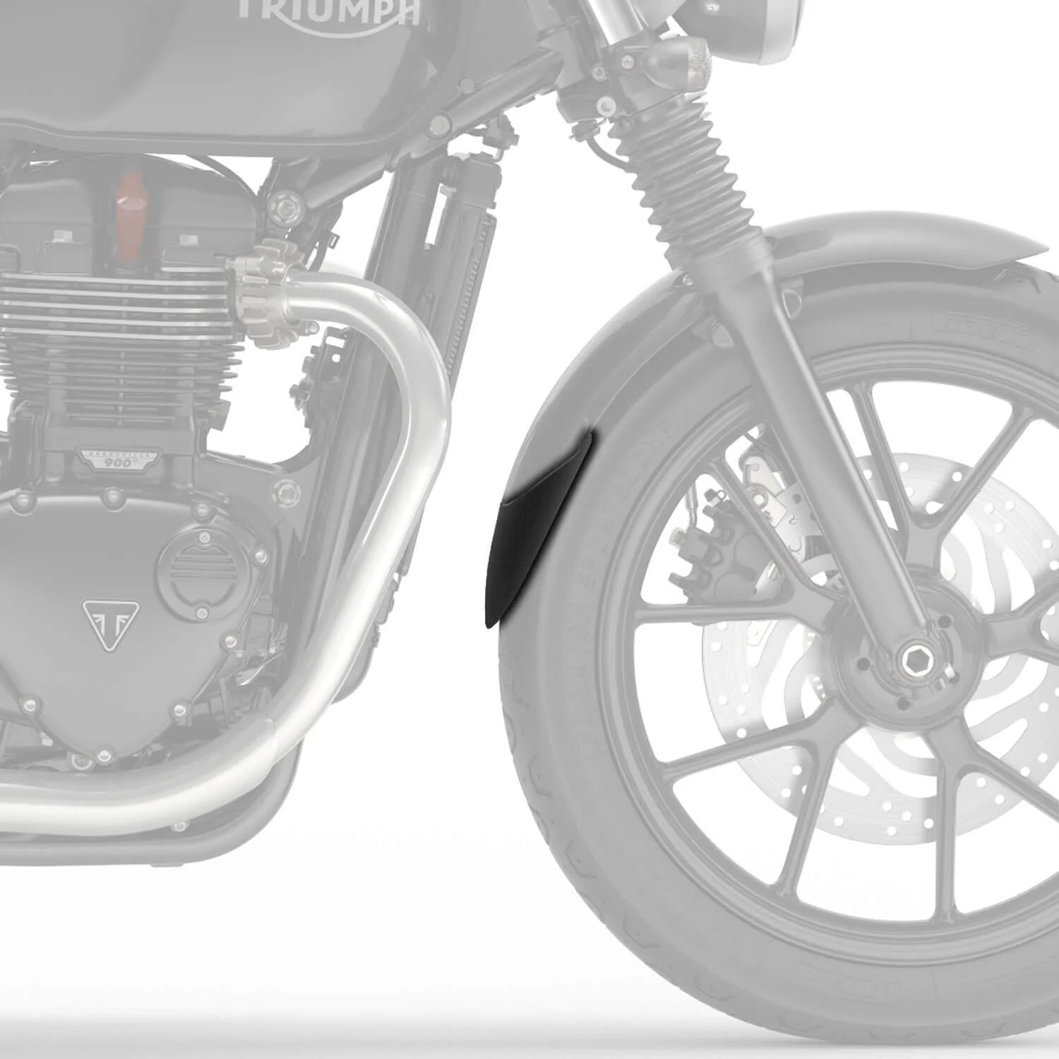 Pyramid Extenda Fenda | Matte Black | Triumph Speed Twin 900 2023  CLEARANCE