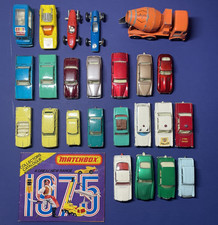 Vintage Matchbox Lesney 24 Car Lot  Collectors Car Case No 41 - 1966