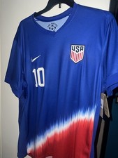 Nike USA USMNT Soccer Jersey Christian Pulisic #10 Men’s 2XL Blue/Red/White
