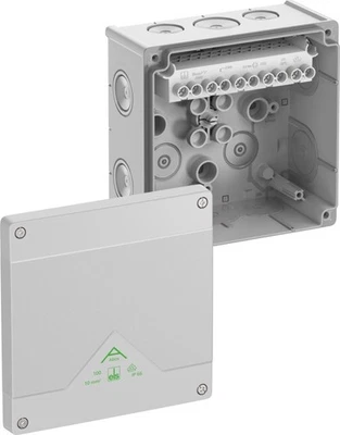 SPELSBERG ABZWEIGKASTEN WAND Spelsberg Abzweigkasten Abox 100-10² Wand 81042001 Abzweigkasten