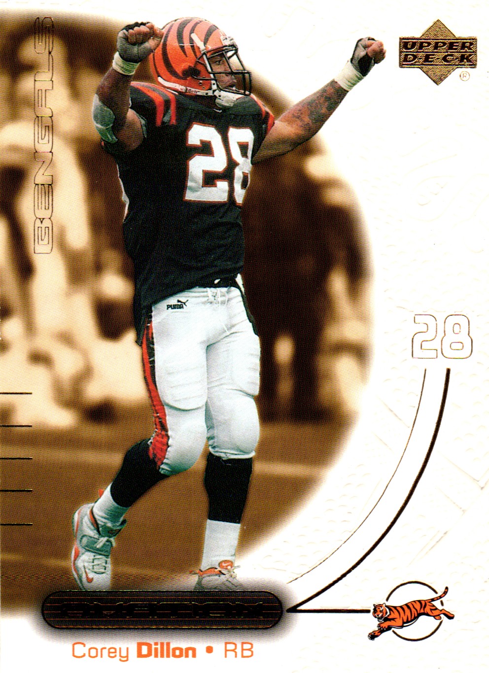 2000 Upper Deck Ovation #12 Corey Dillon