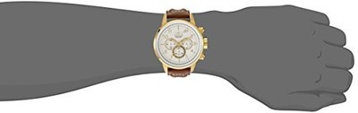Invicta S1 Rally 16011 Men\'s Round Gold-Tone Chronograph Brown Leather Watch 61CzG2P6JzL._AC_UY1000_.jpg main image 3