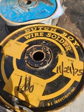 Vintage Dutch Boy 40/60 Solid Wire Solder 24Lbs