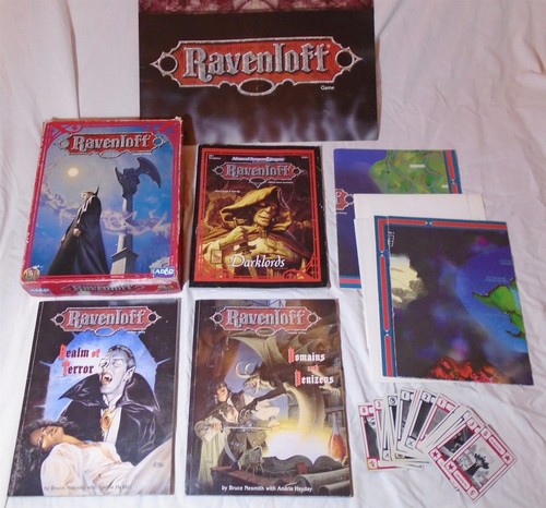 Ravenloft Box Set complete Advanced Dungeons & Dragons 1108 & Darklords 9331