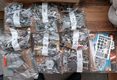 LEGO Star Wars: Millennium Falcon (75105) - Komplett mit Figuren und OVP