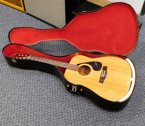 Vintage 1978 Yamaha FG-335 Acoustic Dreadnought Guitar w/ Case! VERY NICE!!!