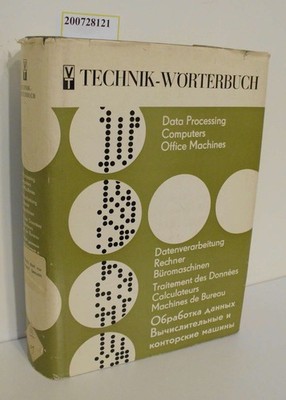 Data Processing, computers, office machines : Mit etwa 13000 Fachbegriffen = Dat