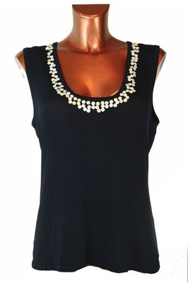 VIYELLA  Luxus DAMEN TOP Gr.L / ca.42-44-... Design Tunika Viscose+Elasthan+Poly
