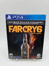 Far Cry 6 Ultimate Edition Steelbook  Playstation 4 PS4 Brand New Sealed
