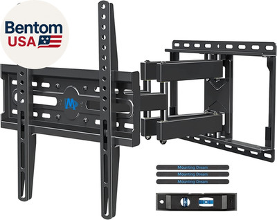 TV Wall Mount for 32-65 Inch Television,Mount with Swivel and Tilt, Full Motion