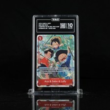 Ace & Sabo & Luffy (Alternate Art) OP13-007 Carrying On His Will Foil TAG 10