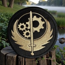 Brotherhood of Steel Inspired Embroidered Pat...