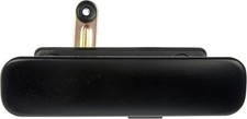 Front Driver Side Exterior Door Handle Compatible with Select Models, Smooth Bla