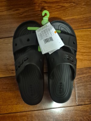 Brand New Crocs Baya Platform Slip On Sandals Size Womems 9, Black
