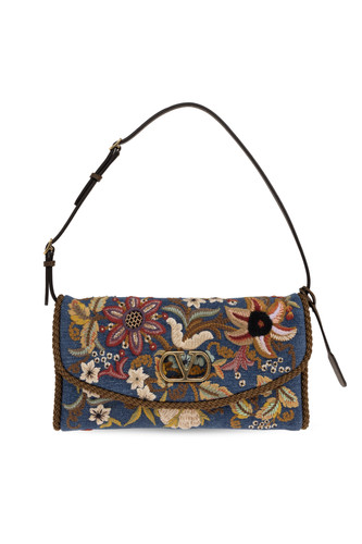 Valentino Garavani - Women - Bag with colorful embroidery - Multicolour