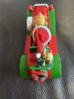 Large VTG 1990 Dakin Hand painted Wooden Santa Christmas Auto/ Decor 8.5” — photo 5