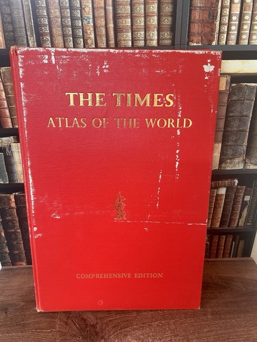 The Times Atlas of the World Comprehensive Edition Hard Cover 1967