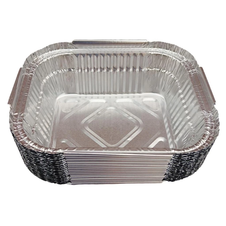 5/10/20x Aluminum Pans Disposable Foil Pans For Cooking Heating