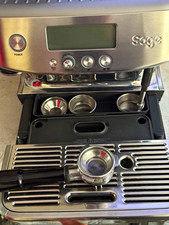 Sage The Barista Pro Espresso Machine Built-In Grinder 15 Bar 2L Silver SES878