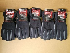5 Pair Boss 4330L Water Resistant Neoprene Insulated Work Gloves, Large