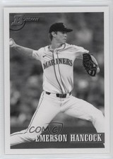 2021 Bowman Heritage Prospects Black & White Emerson Hancock #102 6ks