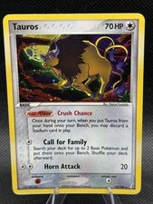Tauros 12/100 EX Crystal Guardians Holo With Swirl on eBay