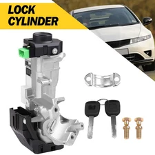 For 2006-2011 Civic Honda Ignition Cylinder Switch Lock Auto Trans W/ 2 Keys EXV