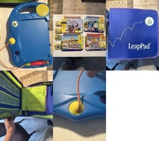PARTS ONLY LeapFrog My First LeapPad Learning Console System -4 Books games Case