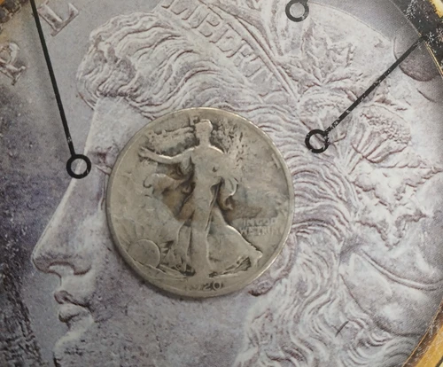 Silver 1920 P  Rare Date Walking Liberty good looking coin    TP-10699