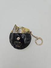 PLASTIC RAIN BONNET w Plastic Snap Pouch Vintage USED Great Condition