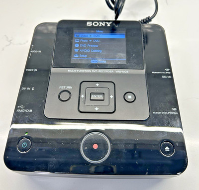 Sony DVD Recorder VRD-MC6 DVDirect Multi-Function Transfer to DVD - Works Great
