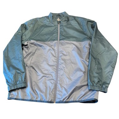 Adidas Golf Climastorm Jacket Womens XL Colorblock Full Zip Windbreaker EUC