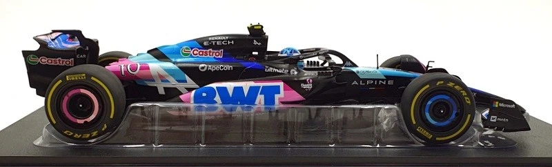 Solido 1/18 Scale S1814002 - Alpine F1 Team A524 #10 Monaco GP 2024 - Image 3 of 4
